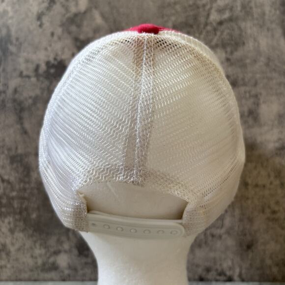 VINTAGE (90’s) Budweiser Trucker Hat / Red / Snapback / Beer / Official Product - Picture 3 of 6